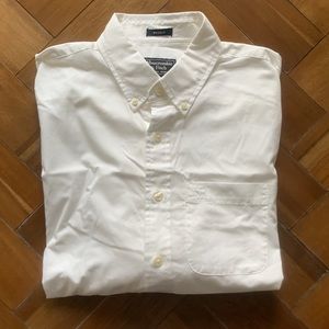Abercrombie & Fitch White Button Down Shirt